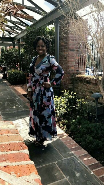 Show me your bridal shower dress.