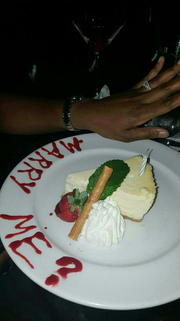 How did your FS propose?