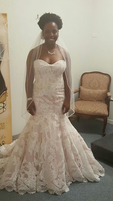 I bought my wedding dress today:)