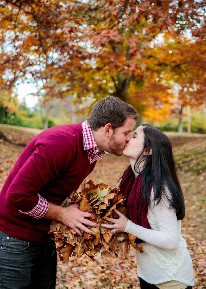 I can finally share our fall engagement pics!!