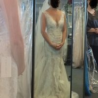  Committing to a dress. - 2