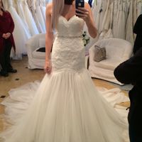 Committing to a dress. - 3