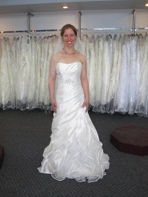 This Never gets old! Show us your dress :)