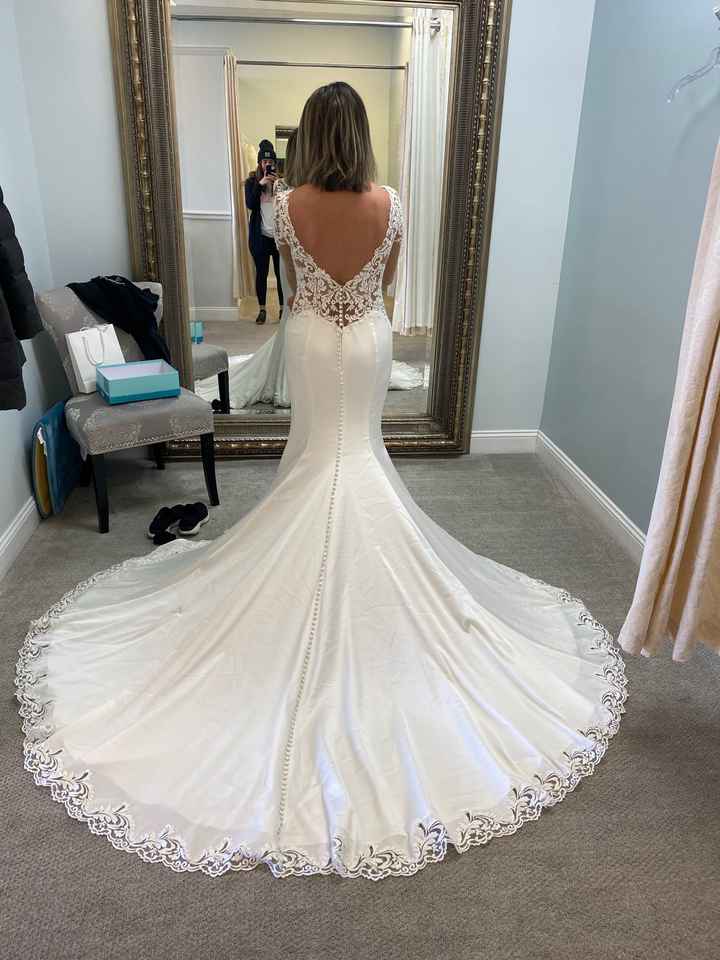 Did you end up with a completely different dress than planned? - 4