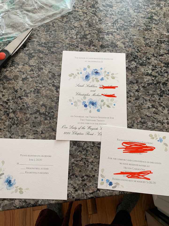 Anne’s bridal bargain invitations & Stds!! - 1