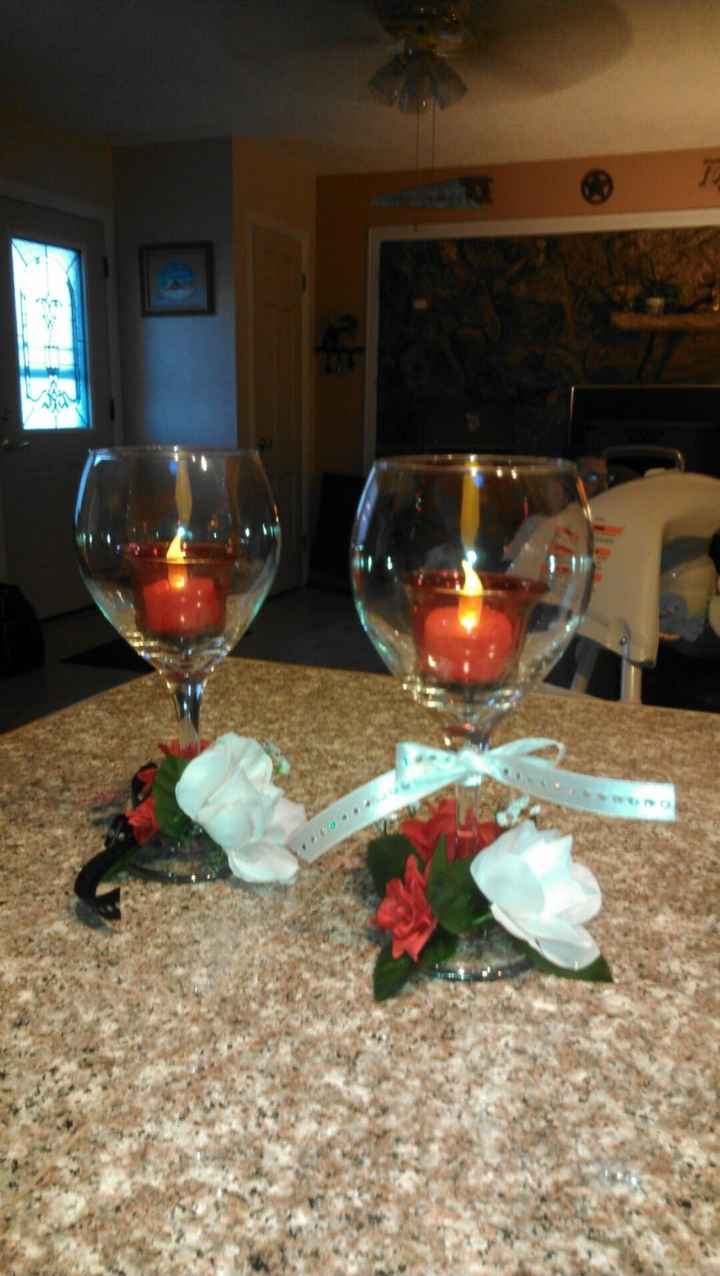 DIY centerpieces DONE