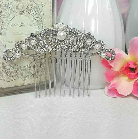 Wedding dress + jewelry