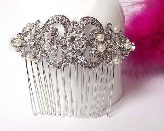 Wedding dress + jewelry