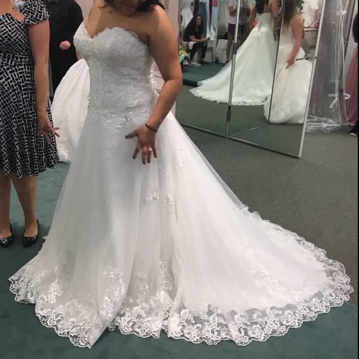 Let's see those plus size wedding gowns!