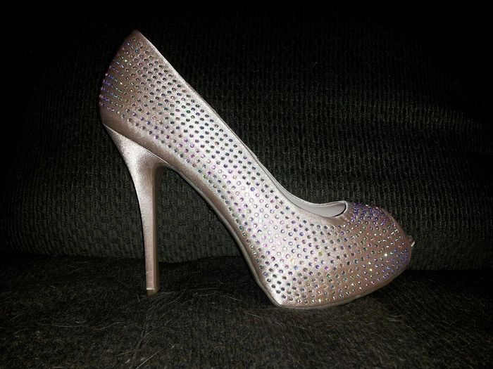 Got the shoes and the clutch!