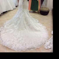 Second dress fitting - bustle concerns - 1
