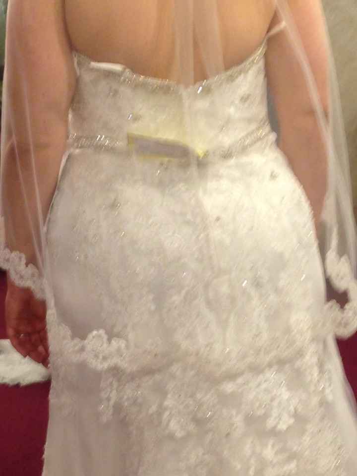 I said yes to the dress!!  And help - do you recognize it?
