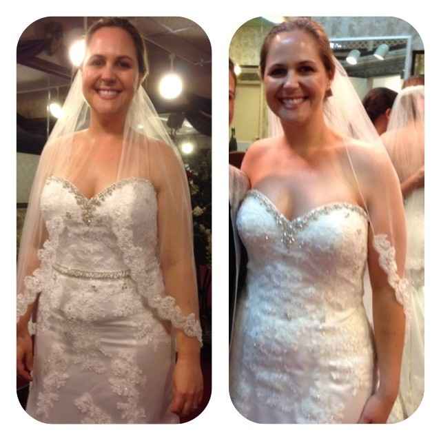 Before & After Jillies Dress Weights 
