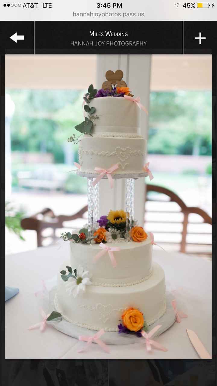 Buttercream wedding cakes