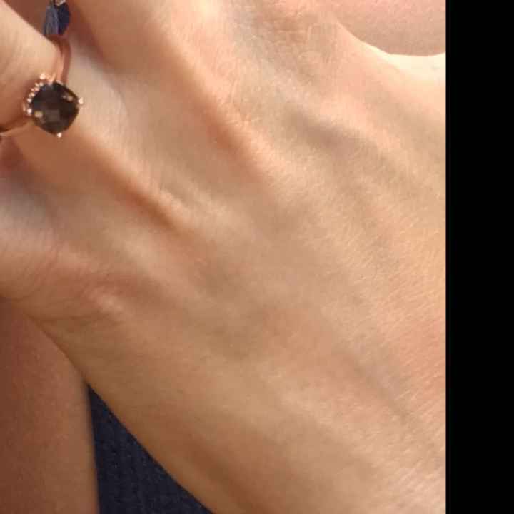 Who else has gemstones in their ring(s)?  Let's see them! - 1