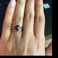 Wedding Ring and Engagement Ring Gap? - 1