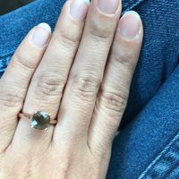 Simple solitaire rings - 1