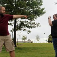 "Show us your FUNNIEST or most AWKWARD  photo from either your wedding or your  engagement shoot!