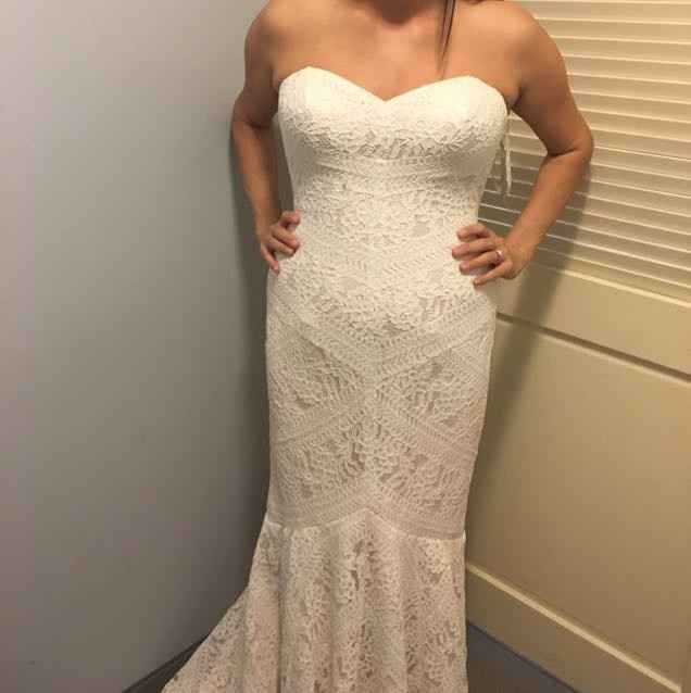 Show me your beach wedding dresses
