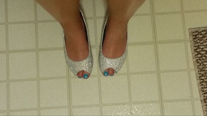 Flat open toe sparkly shoe inspiration!!