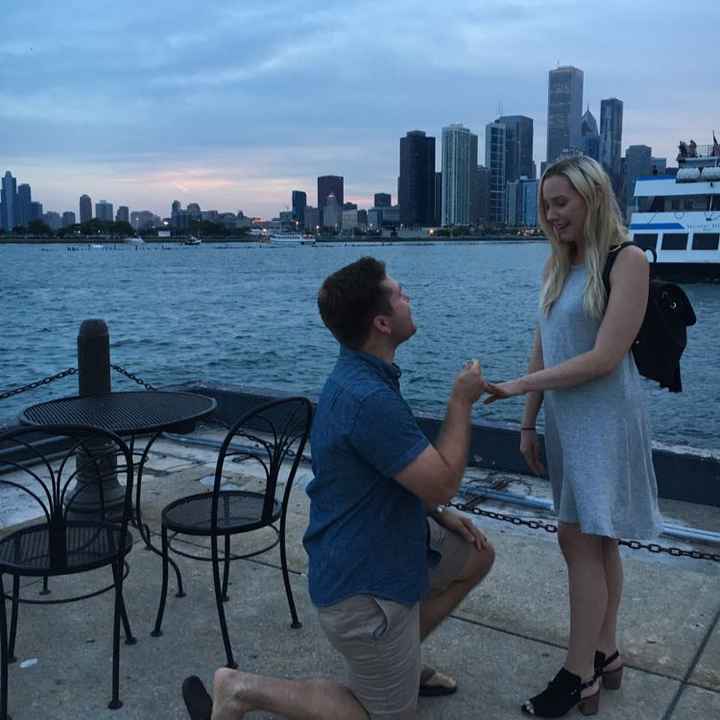 Did you announce your engagement on social media? - 1