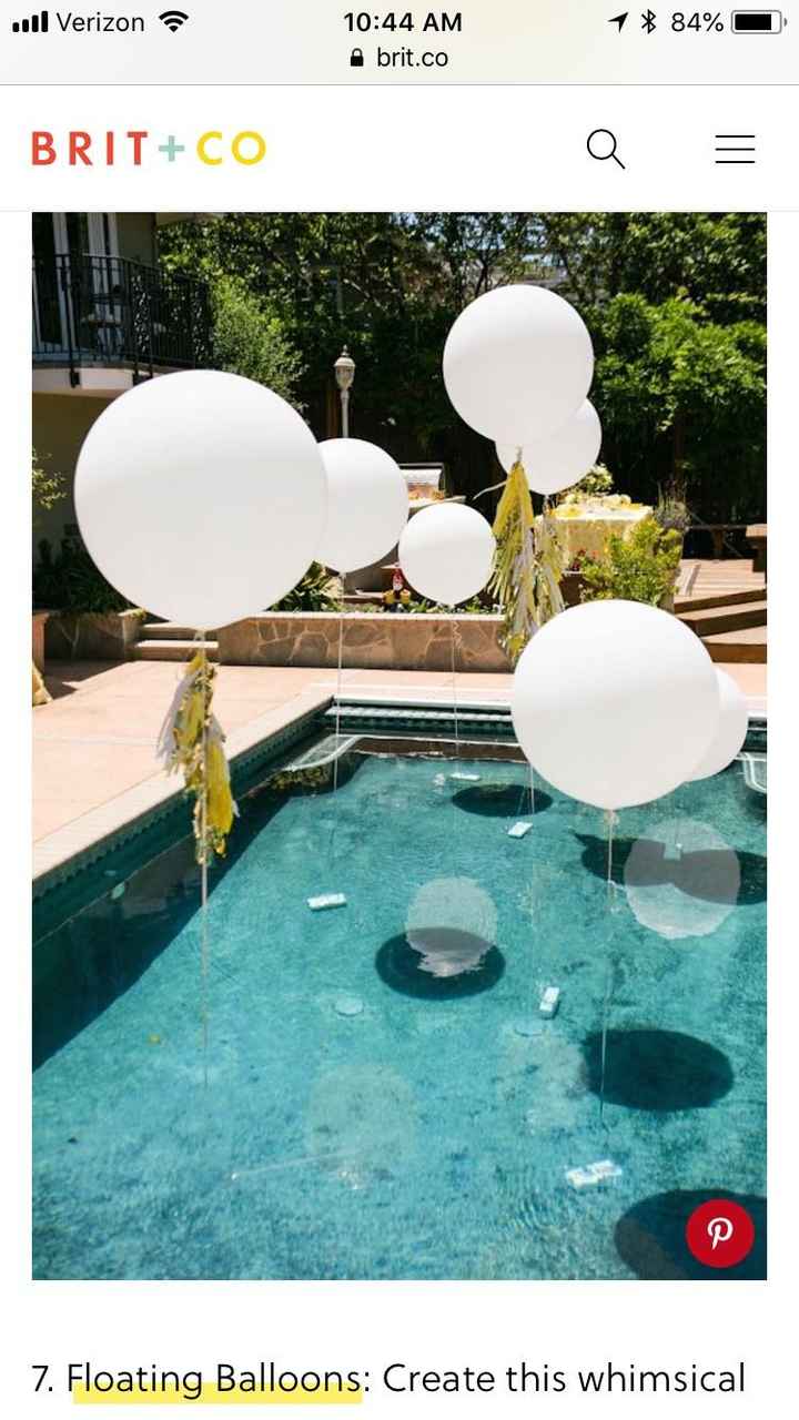 Back yard wedding - 1