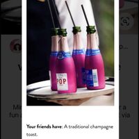 Fun alternative to champagne toast - 1