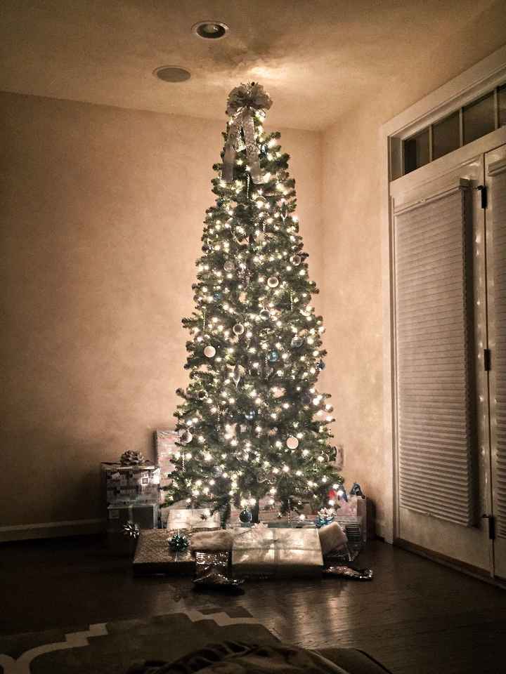 NWR: Finally finished decorating our first Christmas tree!!