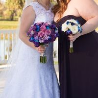 Eggplant/plum bridesmaid dresses