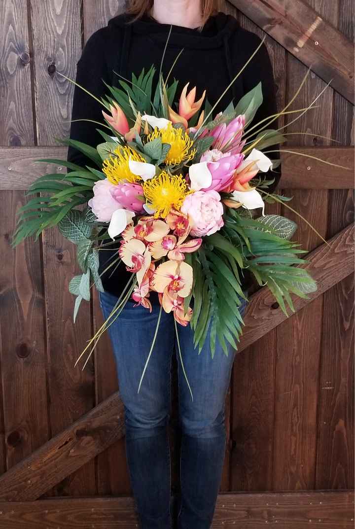 Fake wedding Flowers - 2