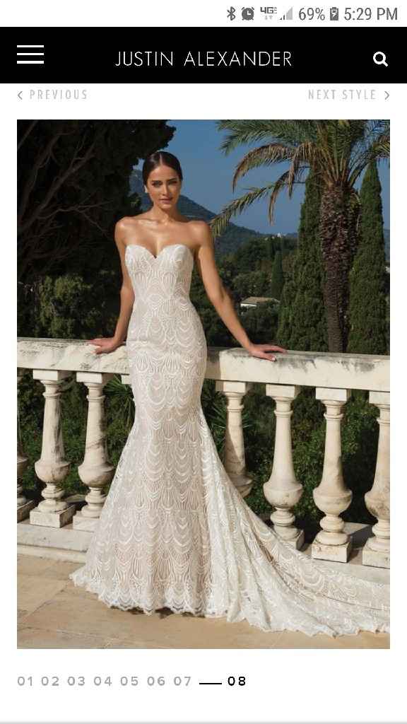 Any other Justin Alexander Brides out there? - 1