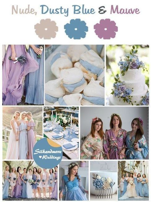 Colors that complement a champagne wedding dress 1