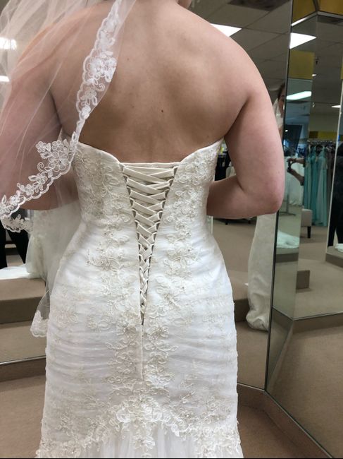Feeling conflicted about wedding dress! 2
