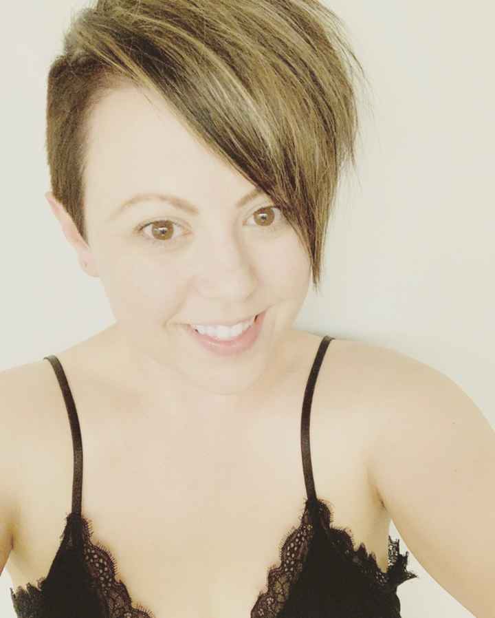 Any brides out there with super short hair?? - 1