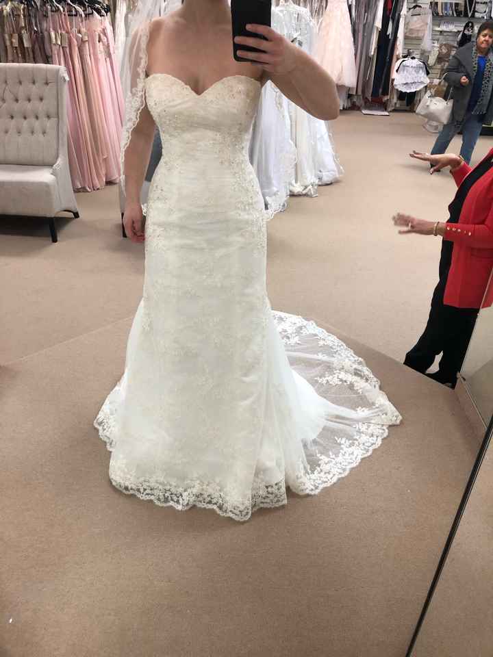 Feeling conflicted about wedding dress! - 1