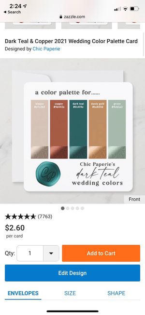 What are/were your wedding colors? 3