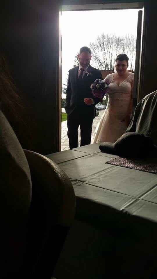 We're married!!!!!