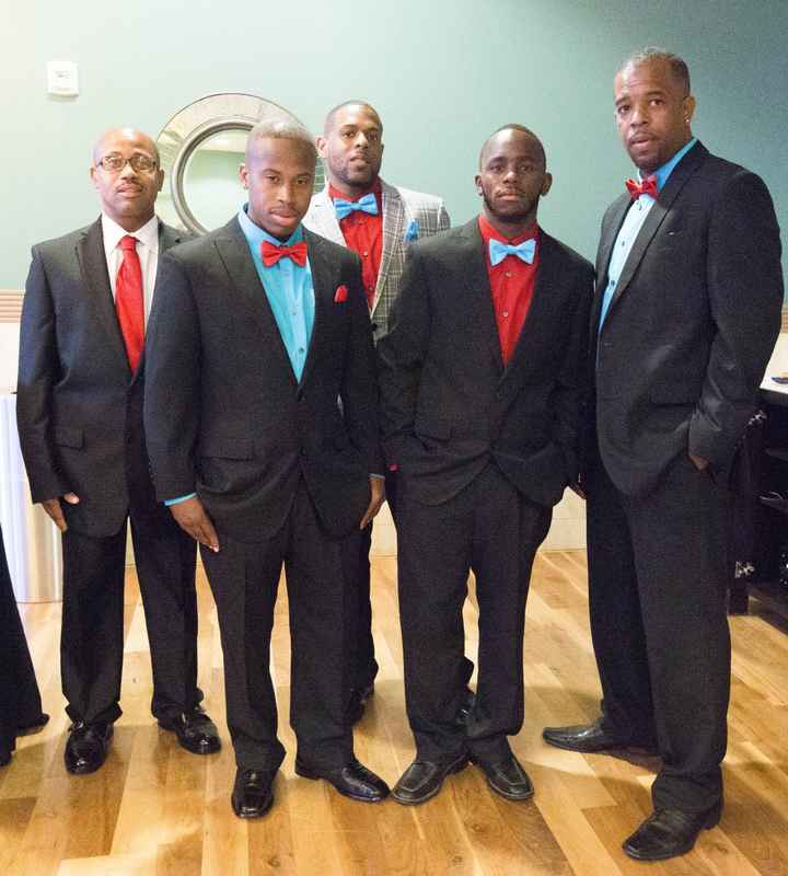 Final received wedding photo's back