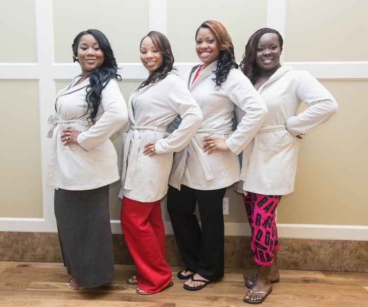 Final received wedding photo's back