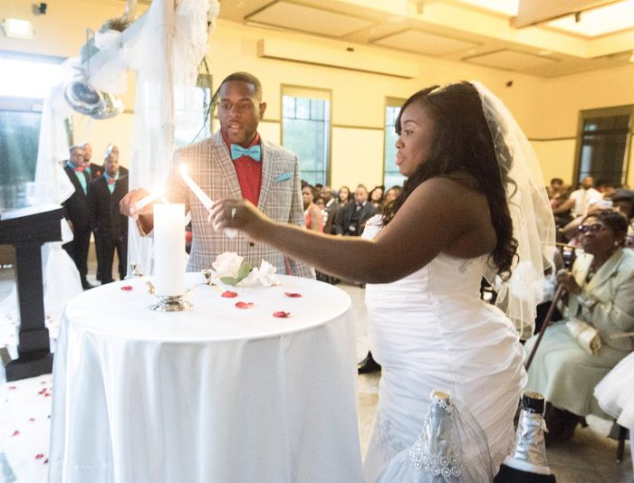 Final received wedding photo's back