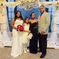 Final received wedding photo's back