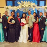 Final received wedding photo's back