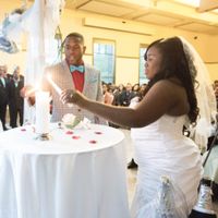 Final received wedding photo's back