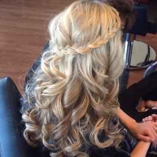 Show us your hairstyle for your wedding day!!!