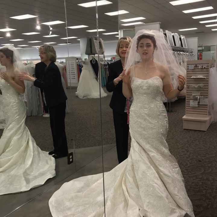 I said yes to the dress!