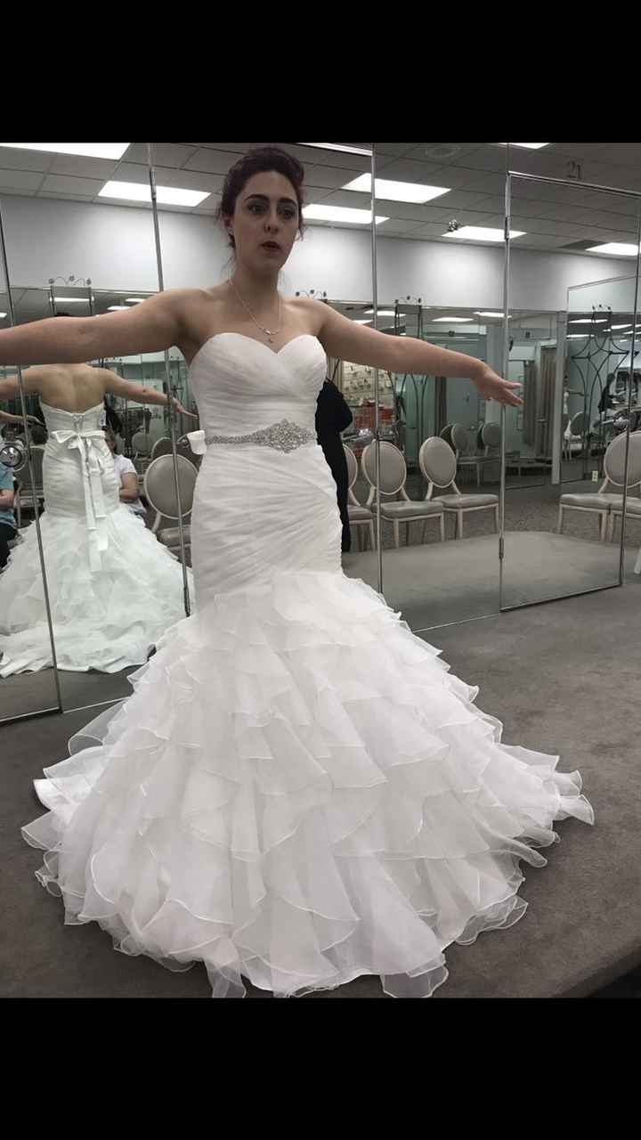 Second guessing my dress decision :(