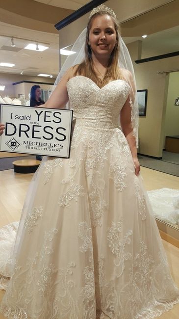 Let's see your wedding dresses.