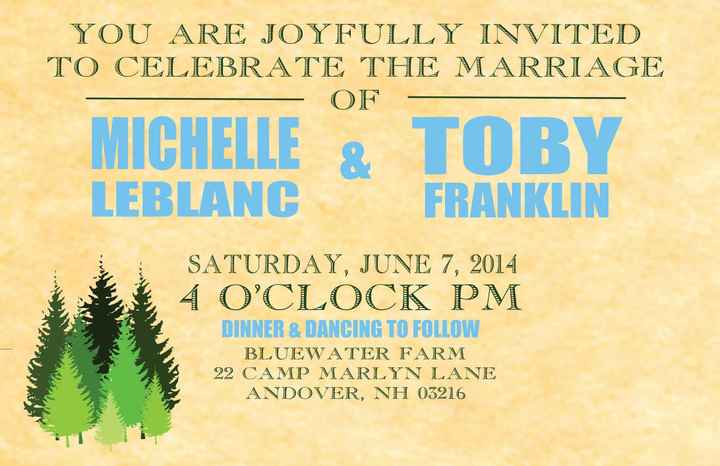 Will you please show me your invites?