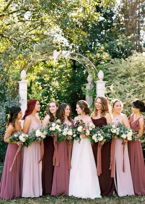 Different Bridesmaid Dresses - 1