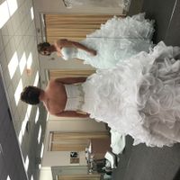 Hair trial and final dress pick up